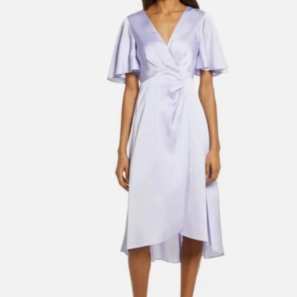 Florey Studios Lavender Satin Dress - NWT/Never Worn